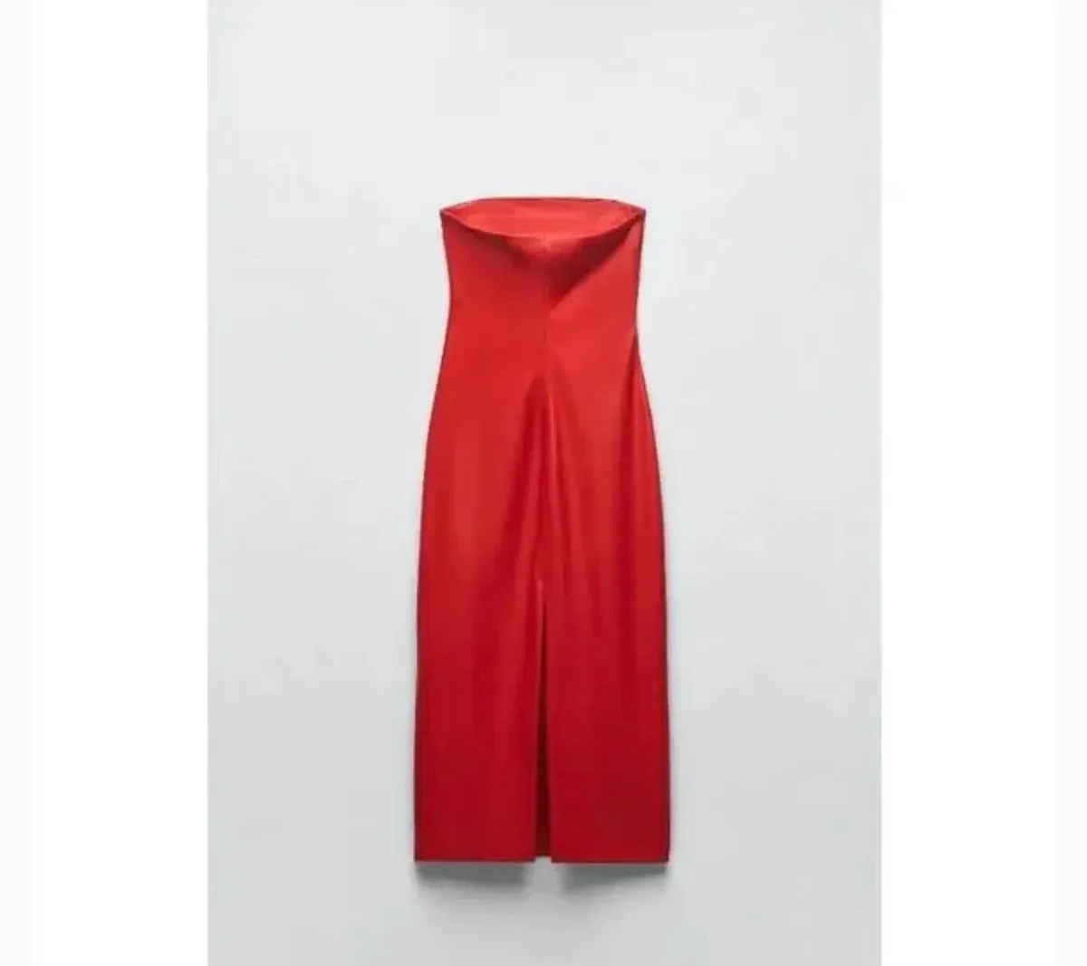 Girl On Fire Vegan leather dress - Image 5