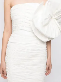 Rachel Gilbert Evana Dress in Coconut Size AU 6 for rent on The Volte - image 4