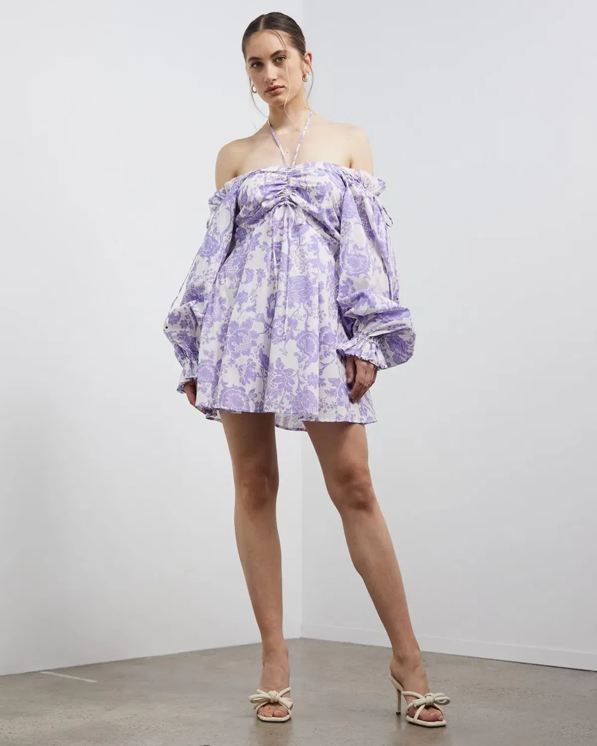 Alice McCall Mary-Anne Mini Dress Print Size 10 for rent on The Volte - main image