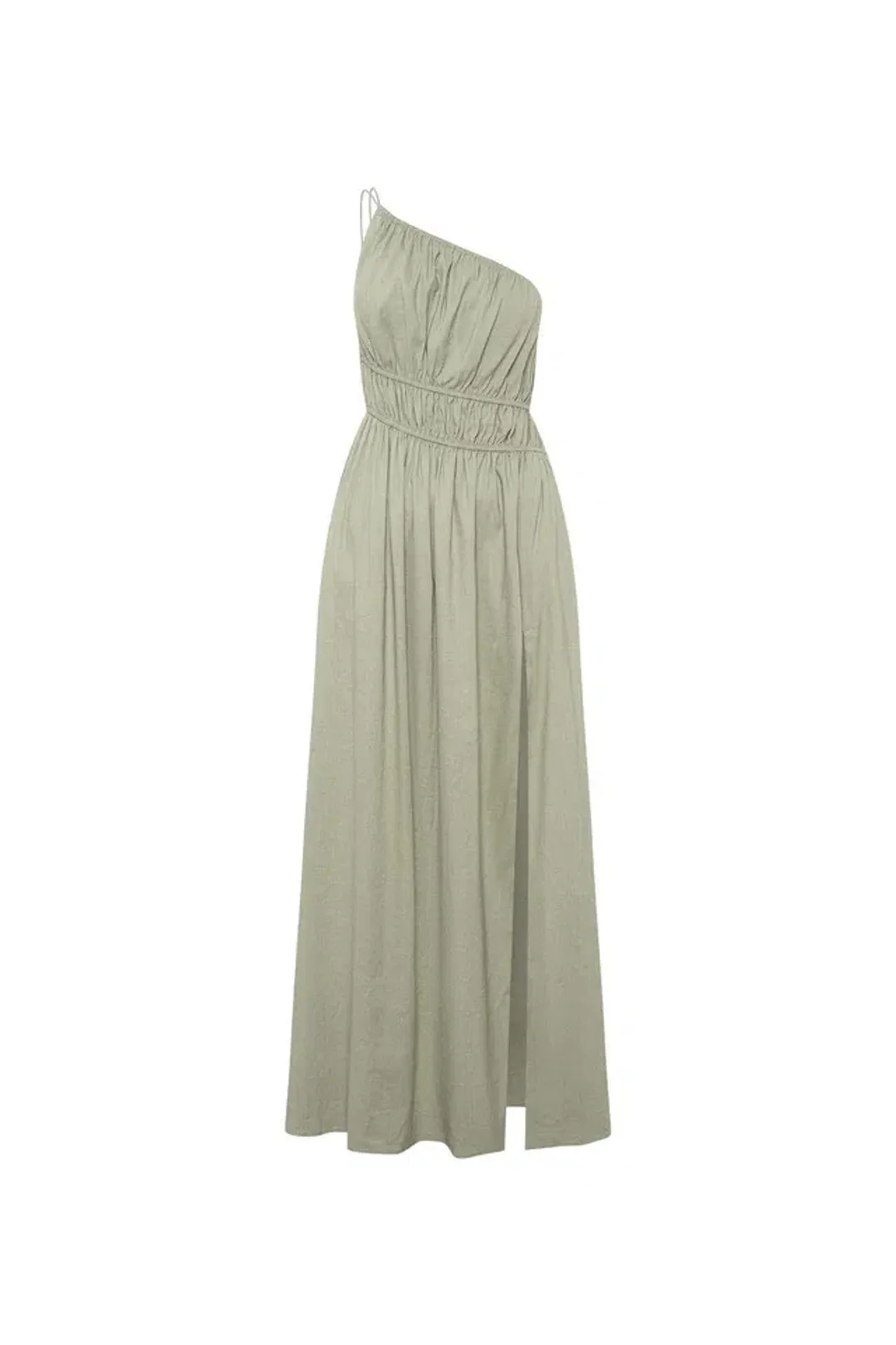 Camilla and Marc Sevilla Asymmetric Dress Green Size 10 for rent on The Volte - main image