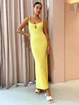 Bec & Bridge Effie Knit Key Maxi Dress Size 8 for rent on The Volte - image 1