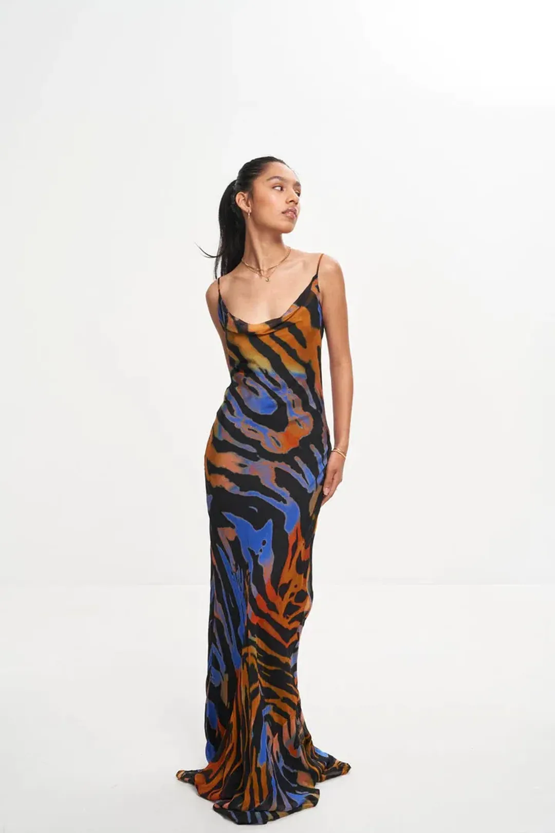 Rat & Boa Fabienne Dress Multi-colour Size 8 for rent on The Volte - main image