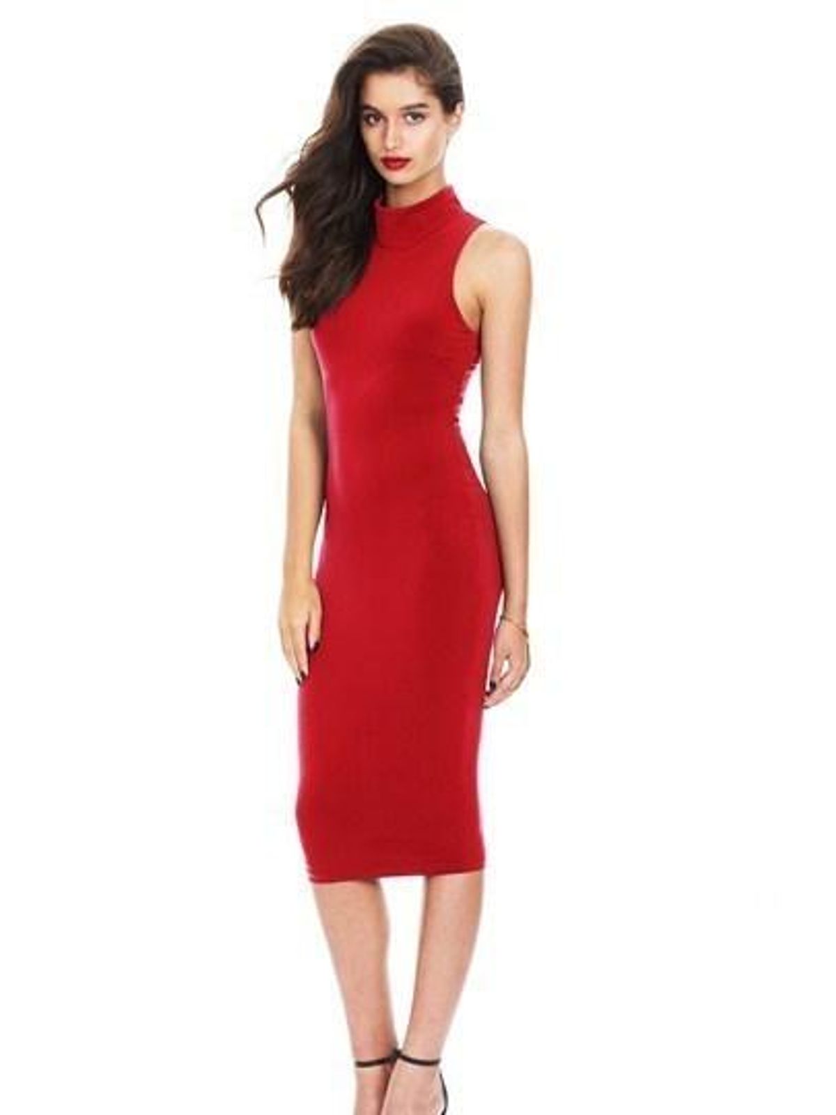 NOOKIE Senorita Halter Dress in Red size 8 for rent on The Volte - main image