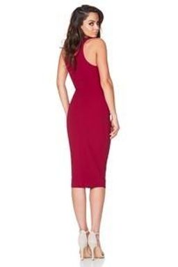 NOOKIE Foxy Tie Midi in Ruby Size 10 for rent on The Volte - image 2