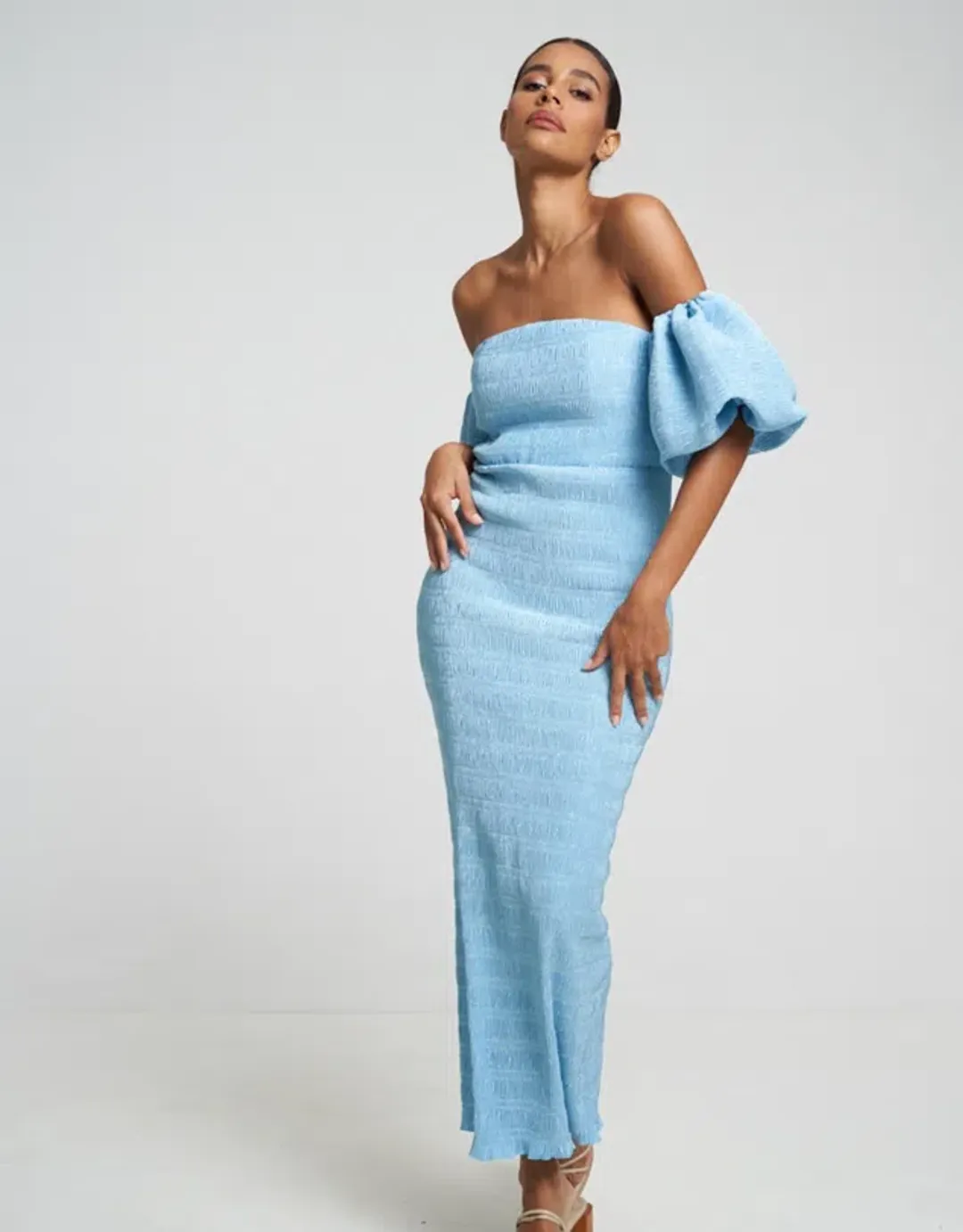 L'Idee Art Deco Dress Blue Size XS / AU 6 for rent on The Volte - main image