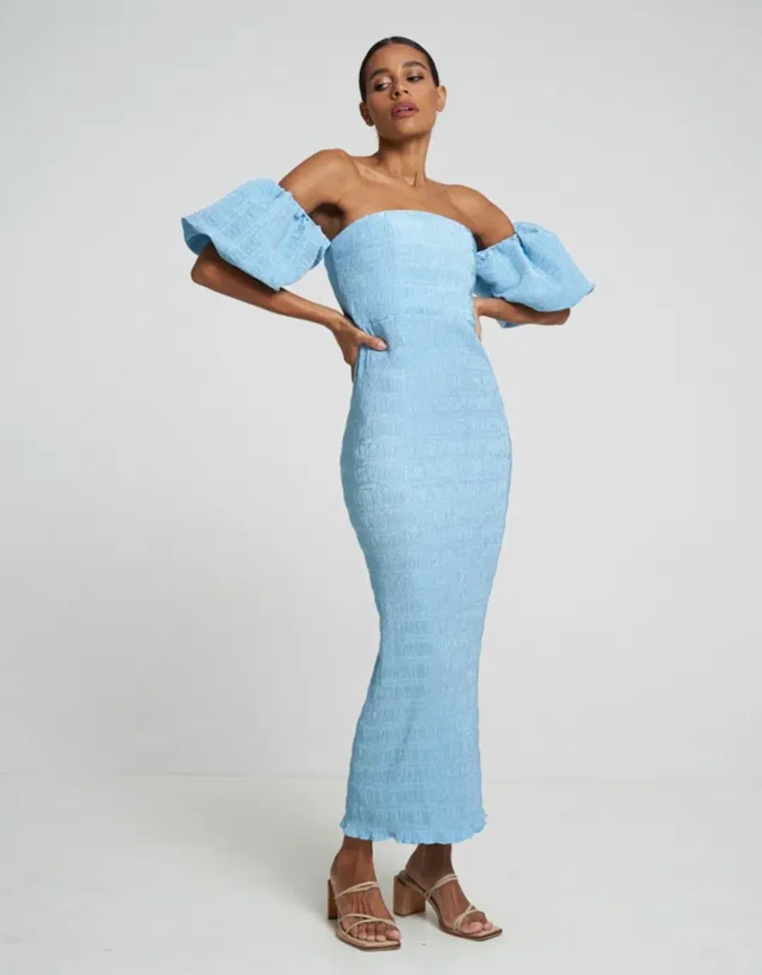 L'Idee Art Deco Dress Blue Size XS / AU 6 for rent on The Volte - main image