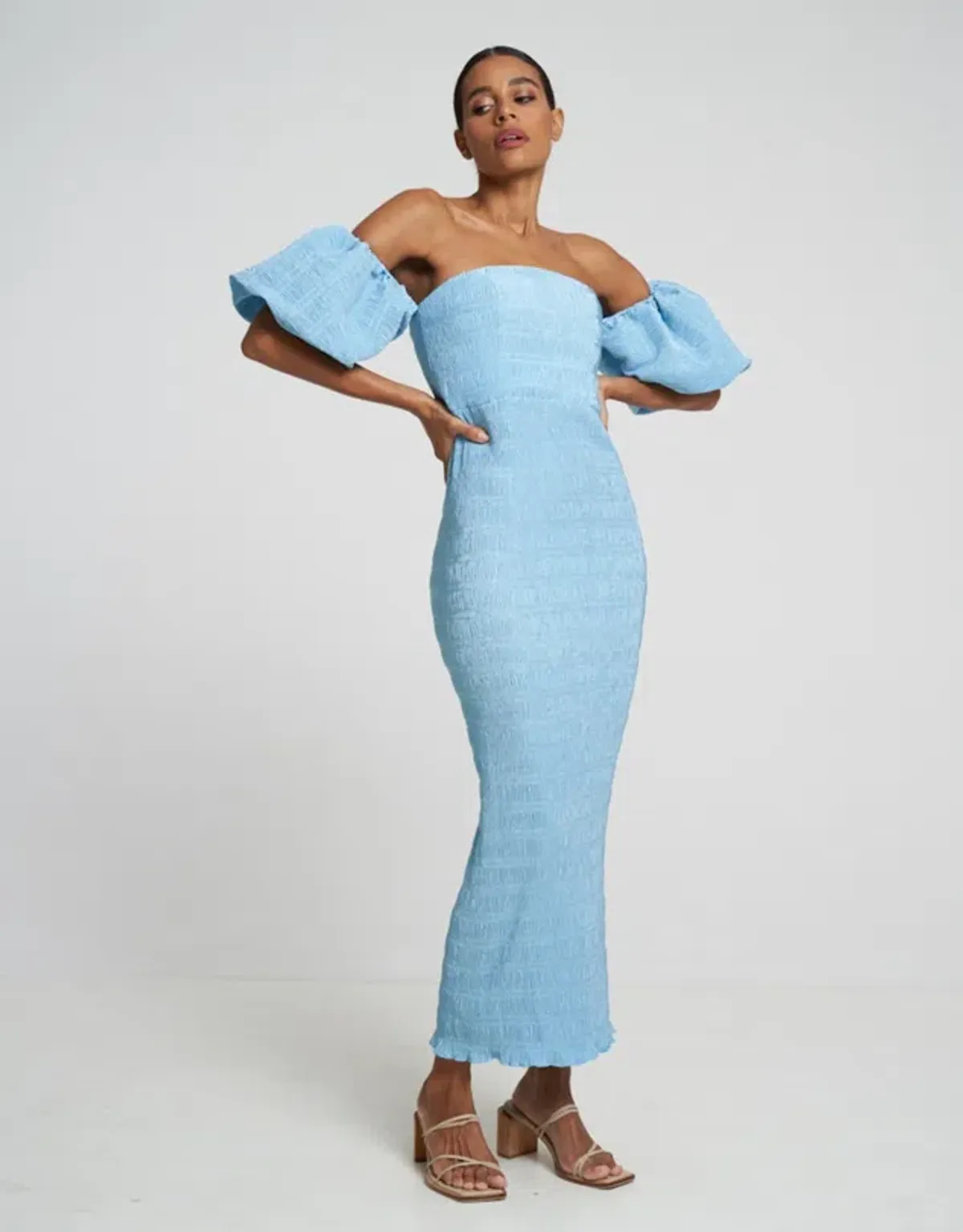 L'Idee Art Deco Dress Blue Size XS / AU 6 for rent on The Volte - main image