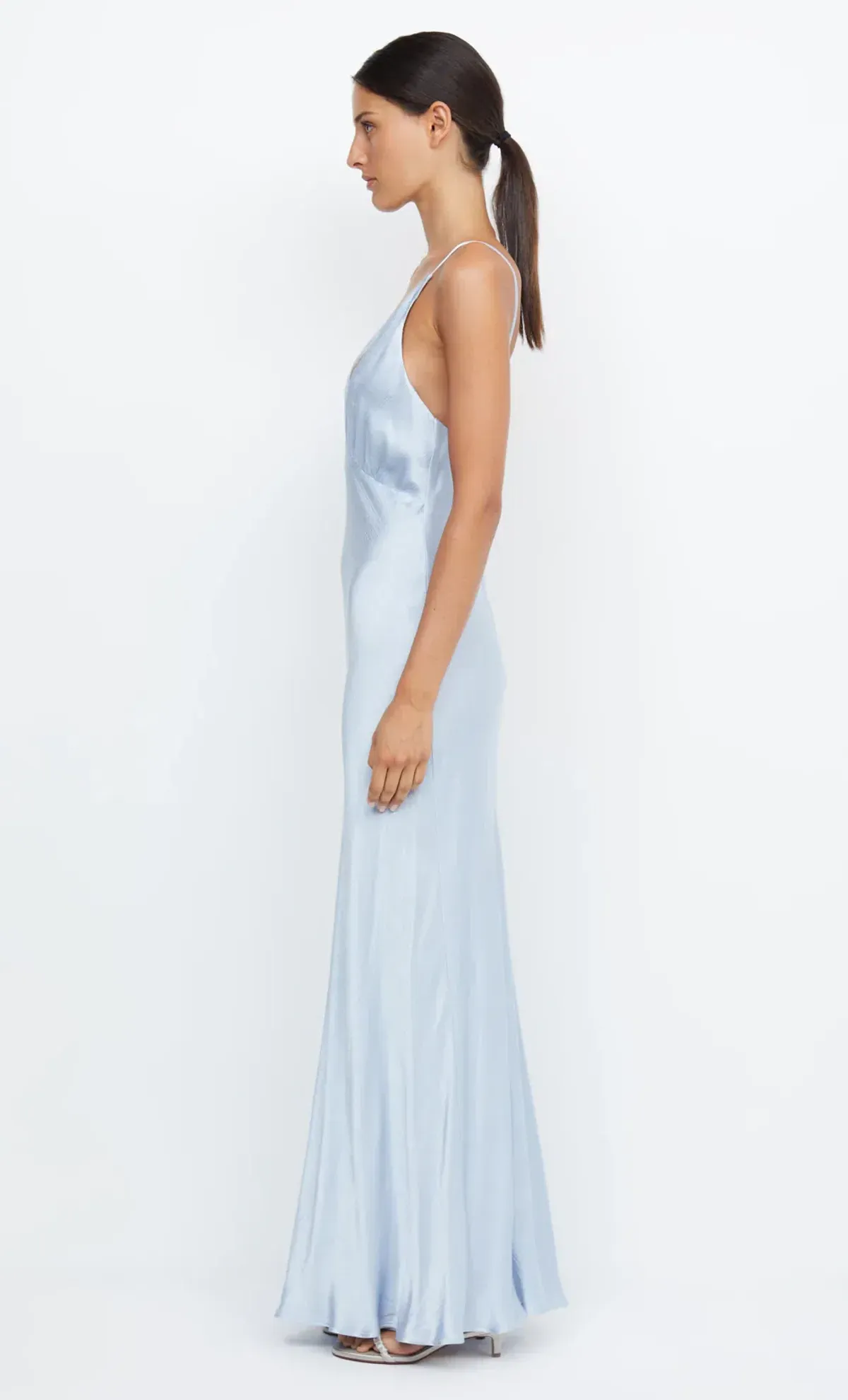 Bec & Bridge Moon Dance V Maxi Dress Blue Size 8 / S - Image 6