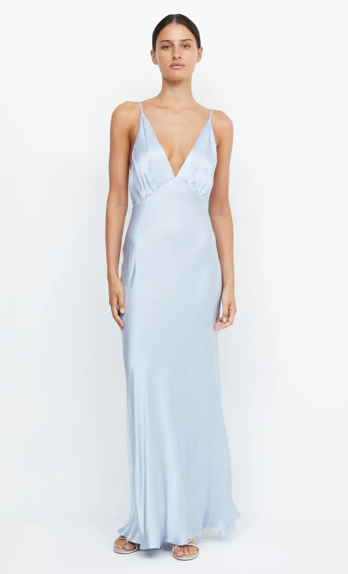 Bec & Bridge Moon Dance V Maxi Dress Blue Size 8 / S - Image 3