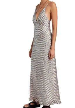 Bec & Bridge Frankie V Maxi Dress Multi Size 12 for rent on The Volte - image 2