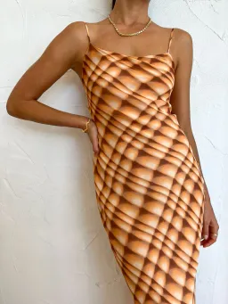Bec & Bridge Soleil Slip Maxi Dress Print Size 8 / S for rent on The Volte - image 6
