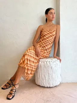 Bec & Bridge Soleil Slip Maxi Dress Print Size 8 / S for rent on The Volte - image 1