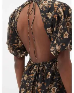 Sir The Label Amerie Open Back Mini Dress Amerie Floral Print Size 1 / Au 8 for rent on The Volte - image 3