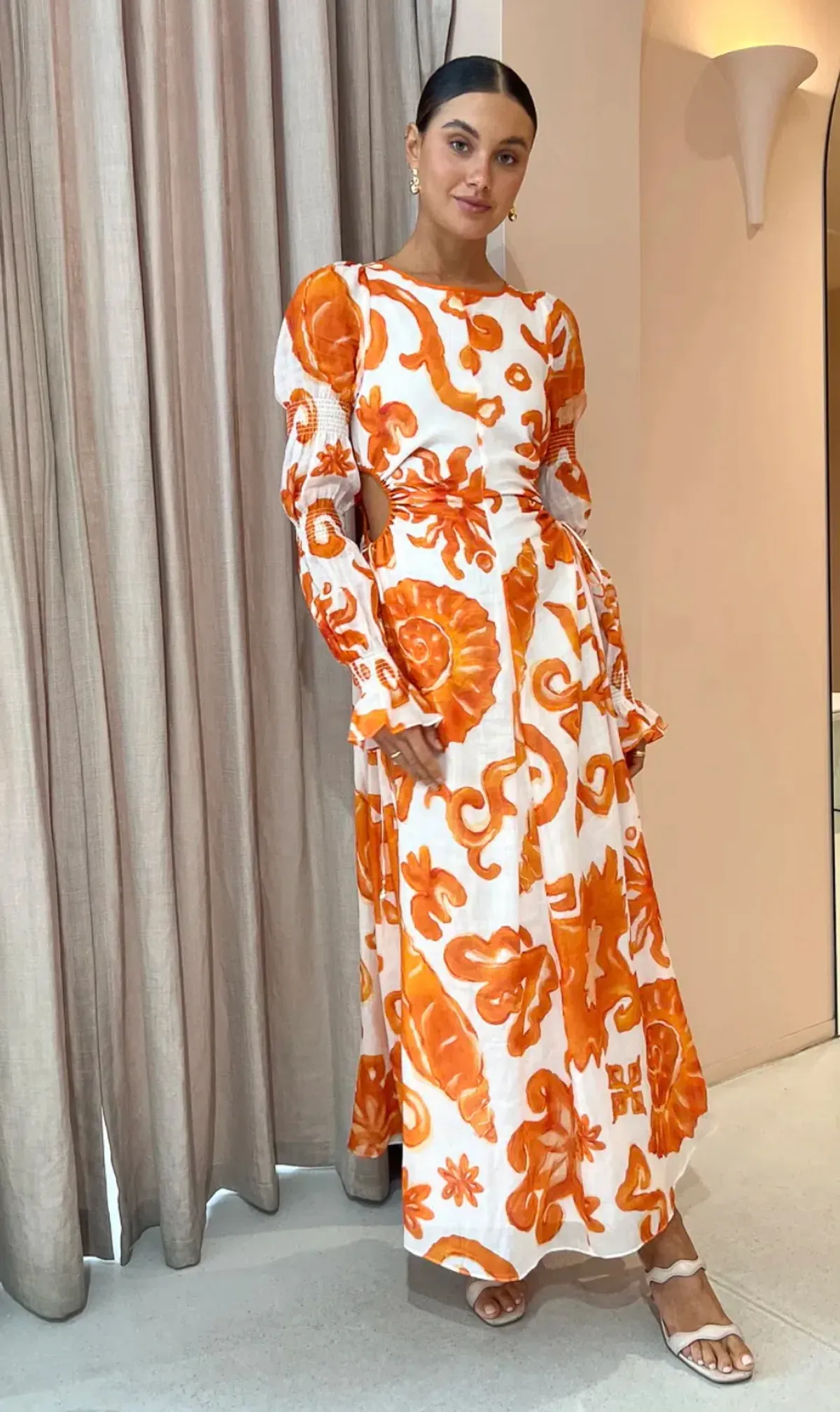 Kate Ford Elis Cut Out Gown Size 12 for rent on The Volte - main image