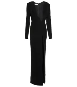 Monot Asymmetric Cut-out Gown Black Size 8 for rent on The Volte - image 3