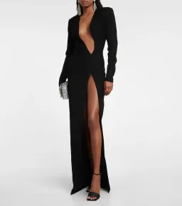Monot Asymmetric Cut-out Gown Black Size 8 for rent on The Volte - image 1