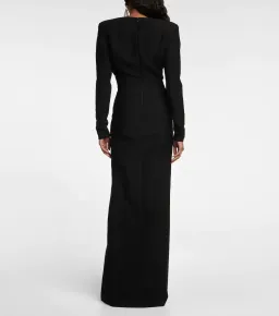 Monot Asymmetric Cut-out Gown Black Size 8 for rent on The Volte - image 2