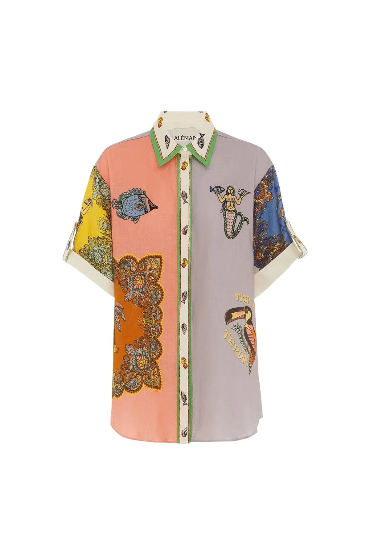 Alemais Trippy Troppo Shirt And Pant Set Multi Size 8 - Image 2