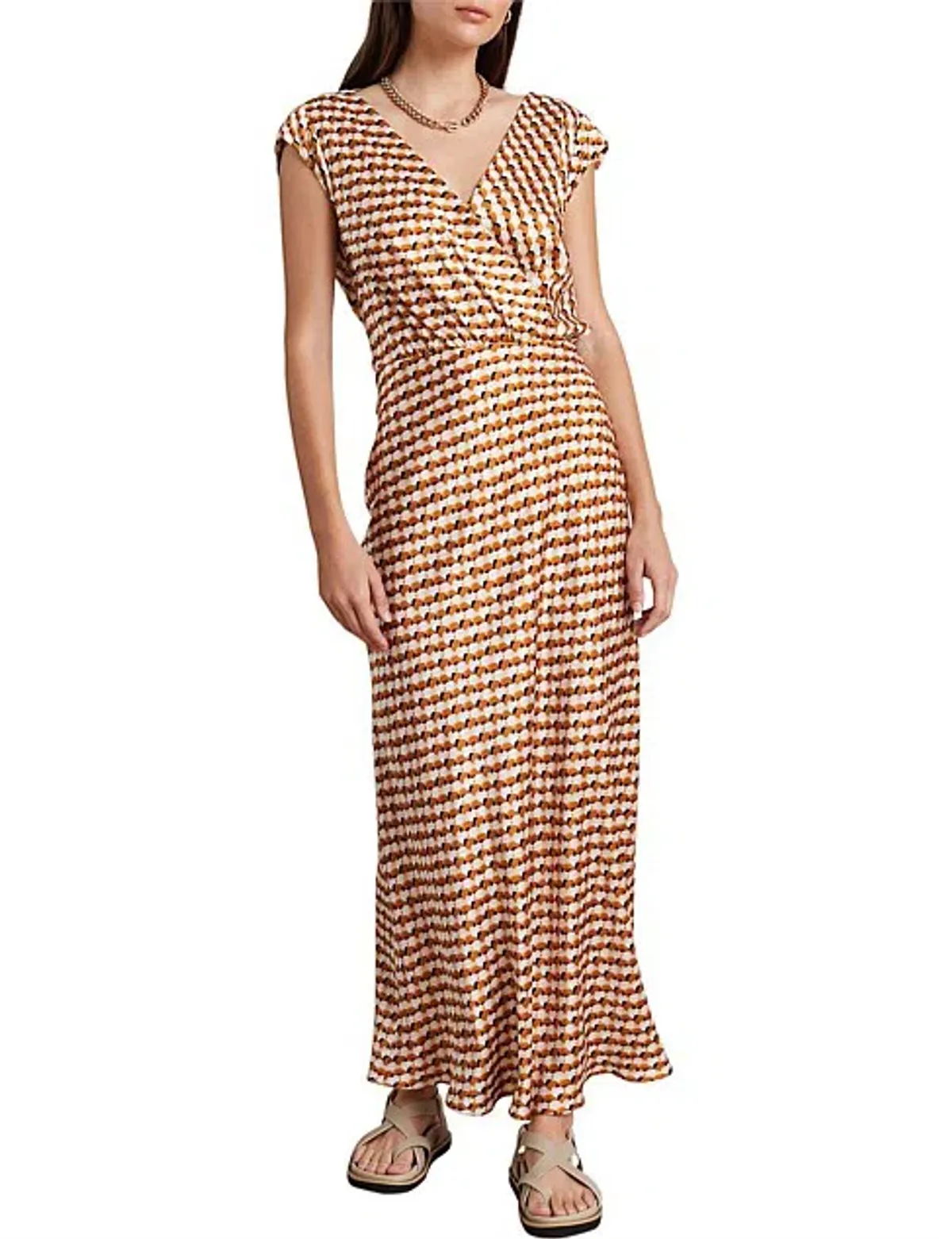 Bec & Bridge Casablanca Wrap Dress Print Size 10 - Image 1
