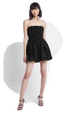Aje Hybrid Sleeveless Mini Dress Black Size 12 for rent on The Volte - image 1