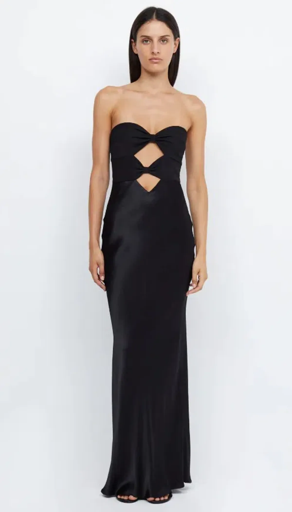 Bec & Bridge Halle Strapless Dress Black Size 10 - Image 1