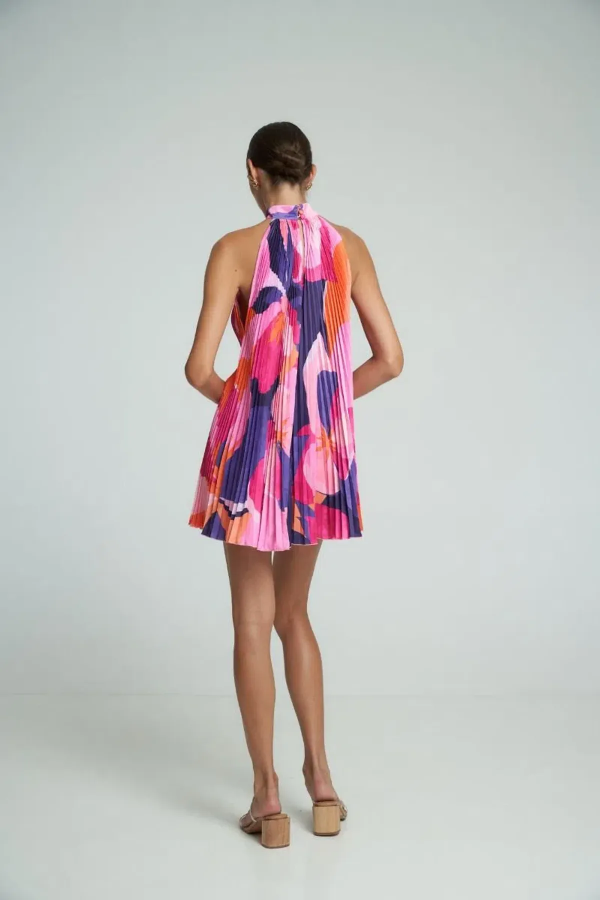 L'Idee Amour Halterneck Mini Dress Capri Size 8 - Image 2
