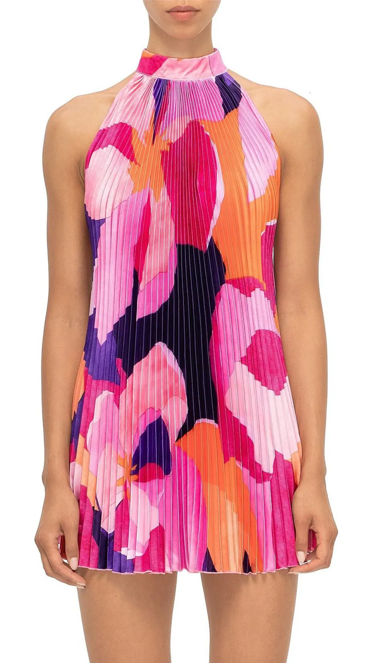 L'Idee Amour Halterneck Mini Dress Capri Size 8 - Image 4