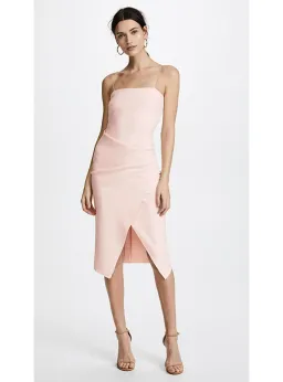 Bec & Bridge Auriele Dress Blush Pink Size AU 6 for rent on The Volte - image 1