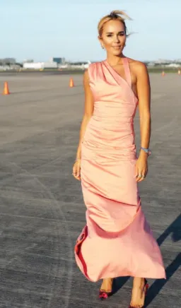 Sir the Label Giacomo Gathered Gown Pink Size 2 / AU 10 for rent on The Volte - image 5