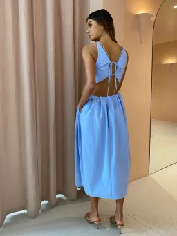 Camilla and Marc Kiri Dress in Powder Blue Size 14 for rent on The Volte - image 4
