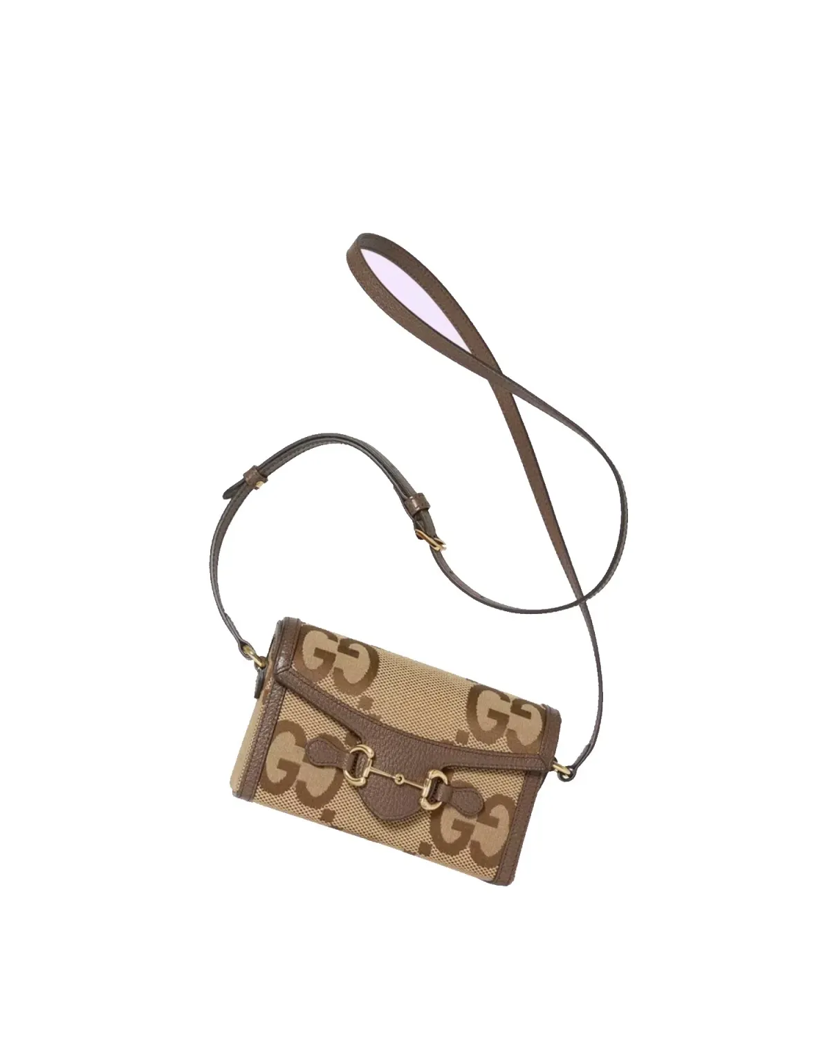 Gucci Horsebit 1955 Jumbo GG Mini Bag for rent on The Volte - main image