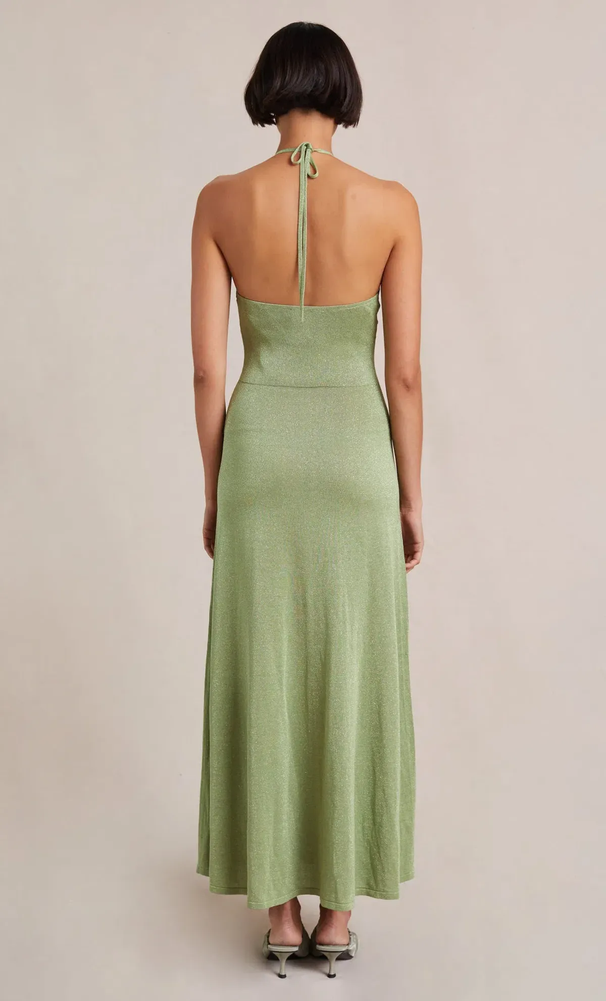 Bec & Bridge Indya Knit Maxi Dress Green Size 6 - Image 3