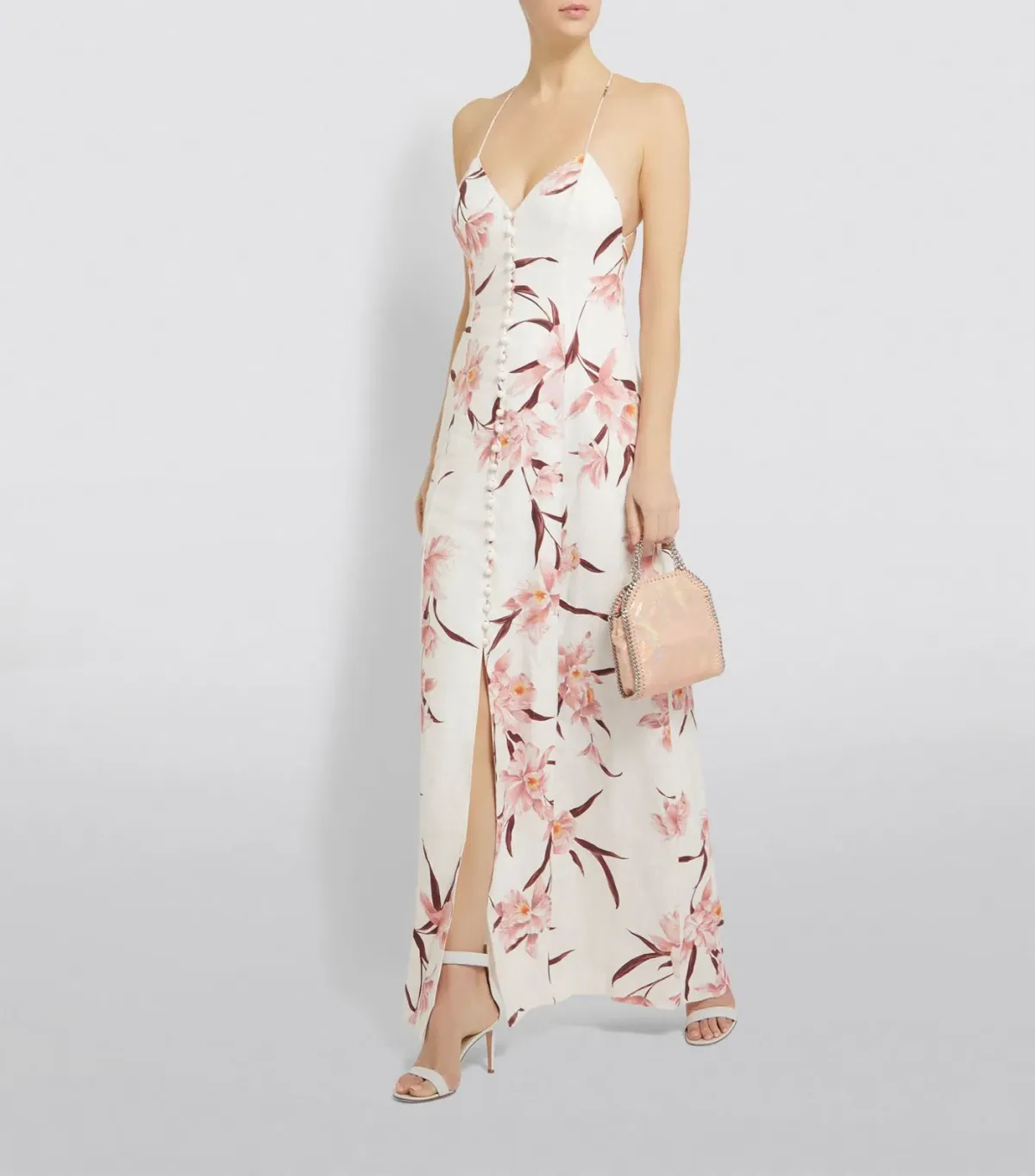 Zimmermann Corsage Linen Dress Floral Size 10 for rent on The Volte - main image