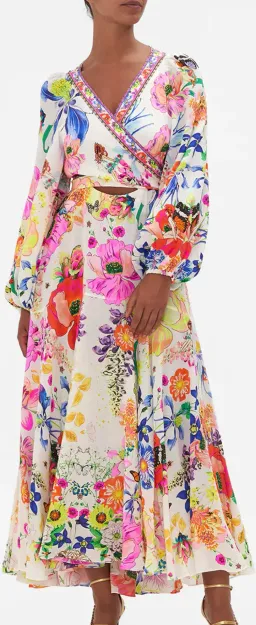 Camilla Wrap Tie Dress Fairy Gang Size 8 for rent on The Volte - image 7