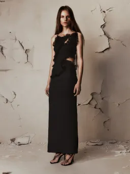 Christopher Esber Carina Interlinked Dress Black Size 8 / S for rent on The Volte - image 5