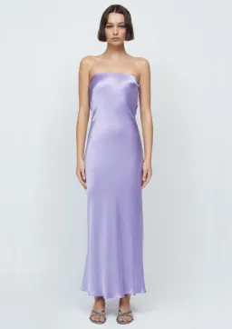 Bec & Bridge Moon Dance Strapless Maxi Dress Lilac Size S / AU 8 for rent on The Volte - image 1