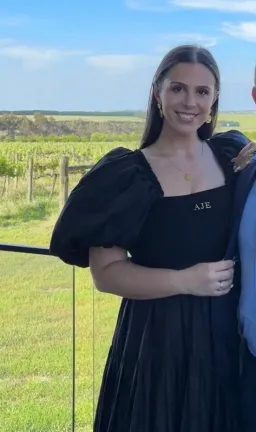 Aje Casa Puff Sleeve Midi Dress Black Size 10 for rent on The Volte - image 6