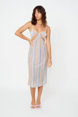 Suboo Elise Cut Out Dress Multi-Colored Size AU 12 for rent on The Volte - image 1