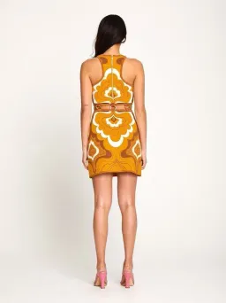 Alice McCall In Music Dress Orange Size AU 10 for rent on The Volte - image 2