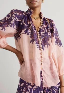 ZIMMERMANN Tiggy Billow Blouse & the Tiggy Frill Hem Midi Skirt (4/AU16) for rent on The Volte - image 4