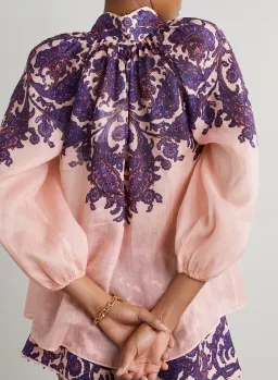 ZIMMERMANN Tiggy Billow Blouse & the Tiggy Frill Hem Midi Skirt (4/AU16) for rent on The Volte - image 3