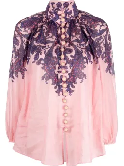 ZIMMERMANN Tiggy Billow Blouse & the Tiggy Frill Hem Midi Skirt (4/AU16) for rent on The Volte - image 6