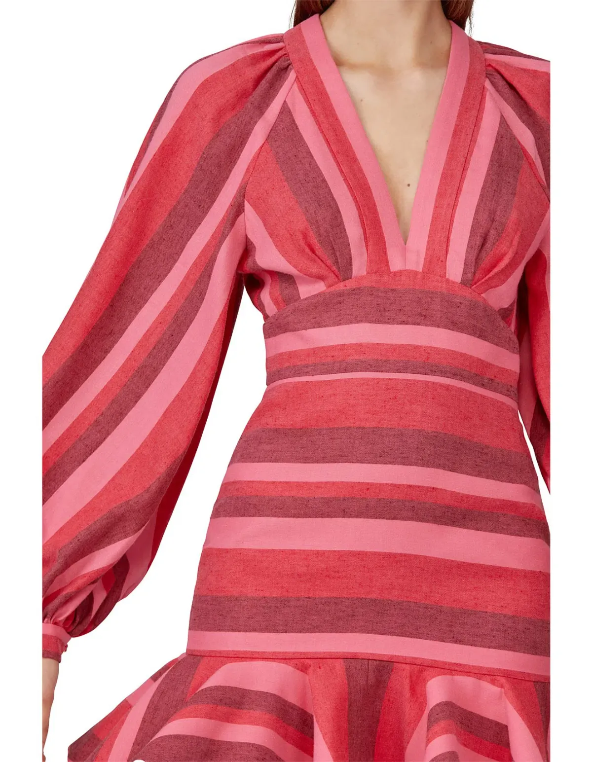 Acler Ellen Mini Dress Pink Size 6 - Image 4