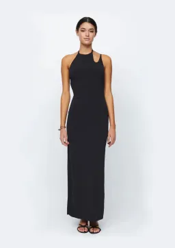 Bec & Bridge Zadie Asym Maxi Dress Black Size 6 / XS for rent on The Volte - image 1