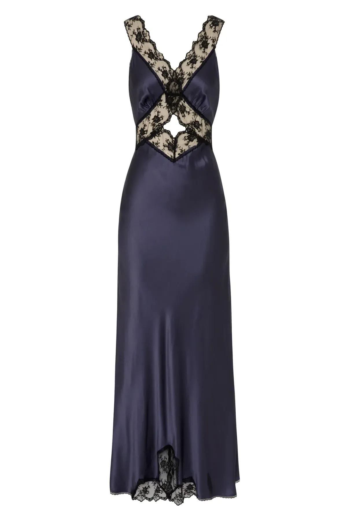 Sir The Label Aries Cut Out Gown In Navy Size 1 / AU 8 - Image 4