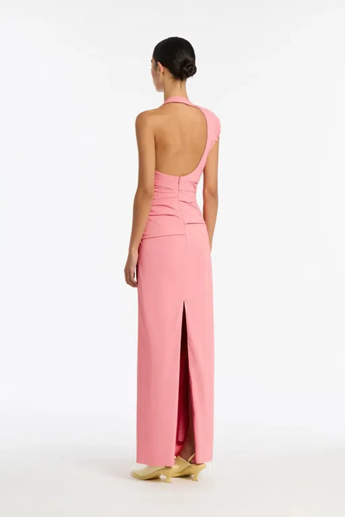 Sir the Label Giacomo Gathered Gown Pink Size 2 / AU 10 - Image 3
