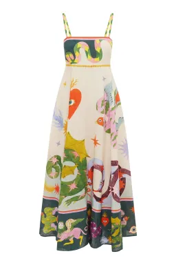 Alemais Seeker Sundress Print Size AU 8 for rent on The Volte - image 4