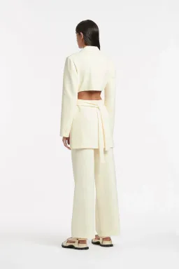 Sir The Label Marco Tailored Mini Dress Lemon Size 2 / Au 10 for rent on The Volte - image 4