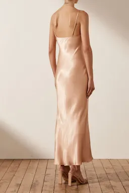 Shona Joy La Lune Bias Slip Dessert Rose Size AU 8 for rent on The Volte - image 4