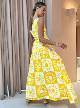 By Nicola Goldie One Shoulder Yellow Size AU 6 for rent on The Volte - image 3